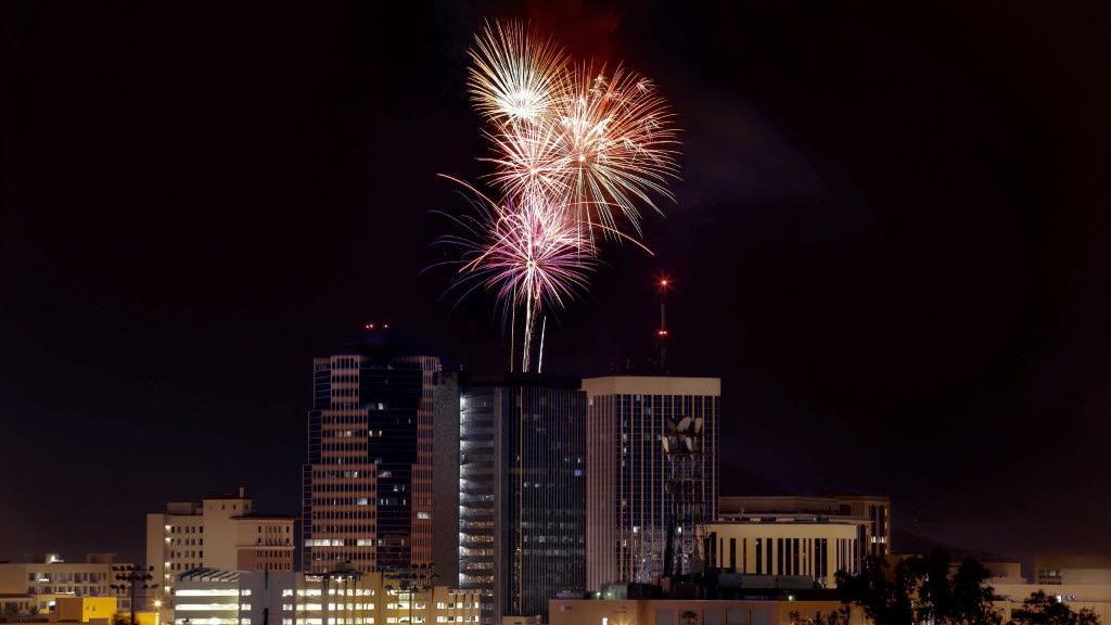 July 4th fireworks shows in and around Tucson